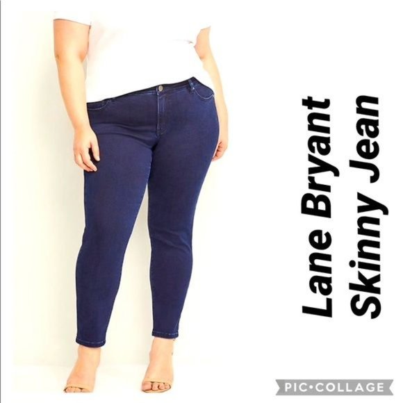 Denim - Lane Bryant 26 High Rise Super Stretch Skinny Jeans